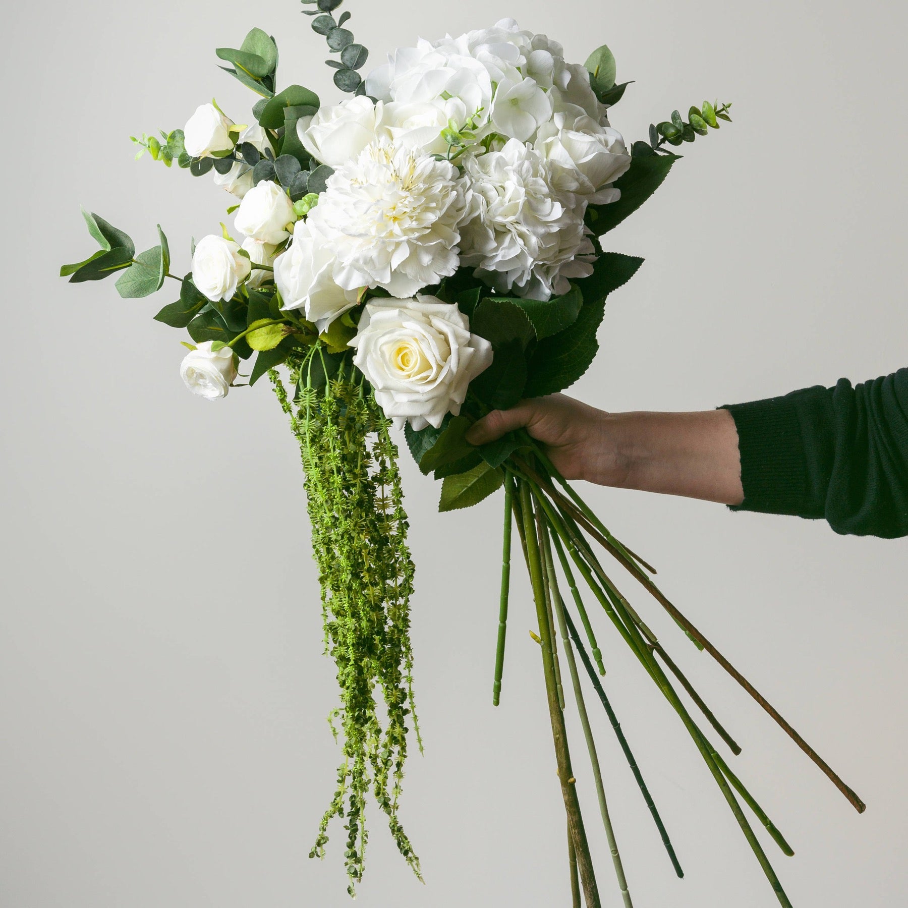 Classic White Rose Stem
