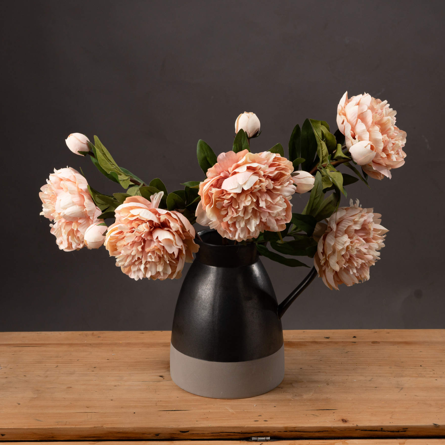 Peach Peony Rose Stem