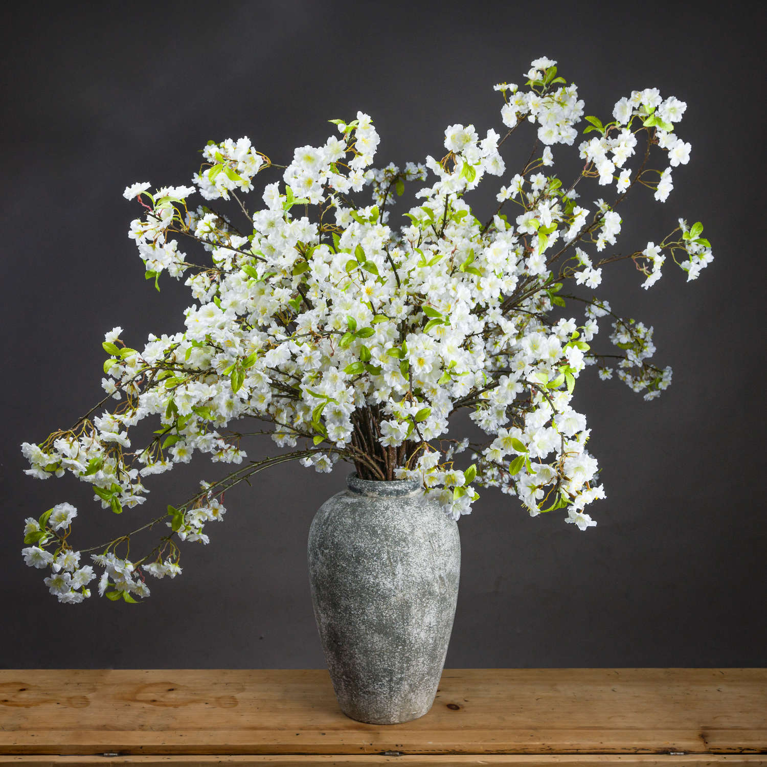 White Cherry Blossom Stem