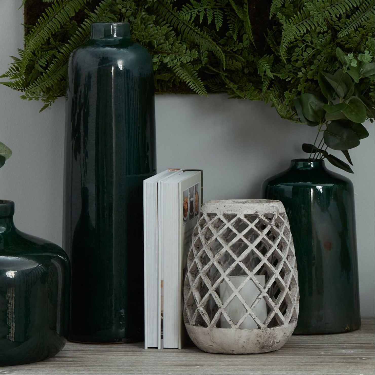 Garda Emerald Glazed Liv Vase