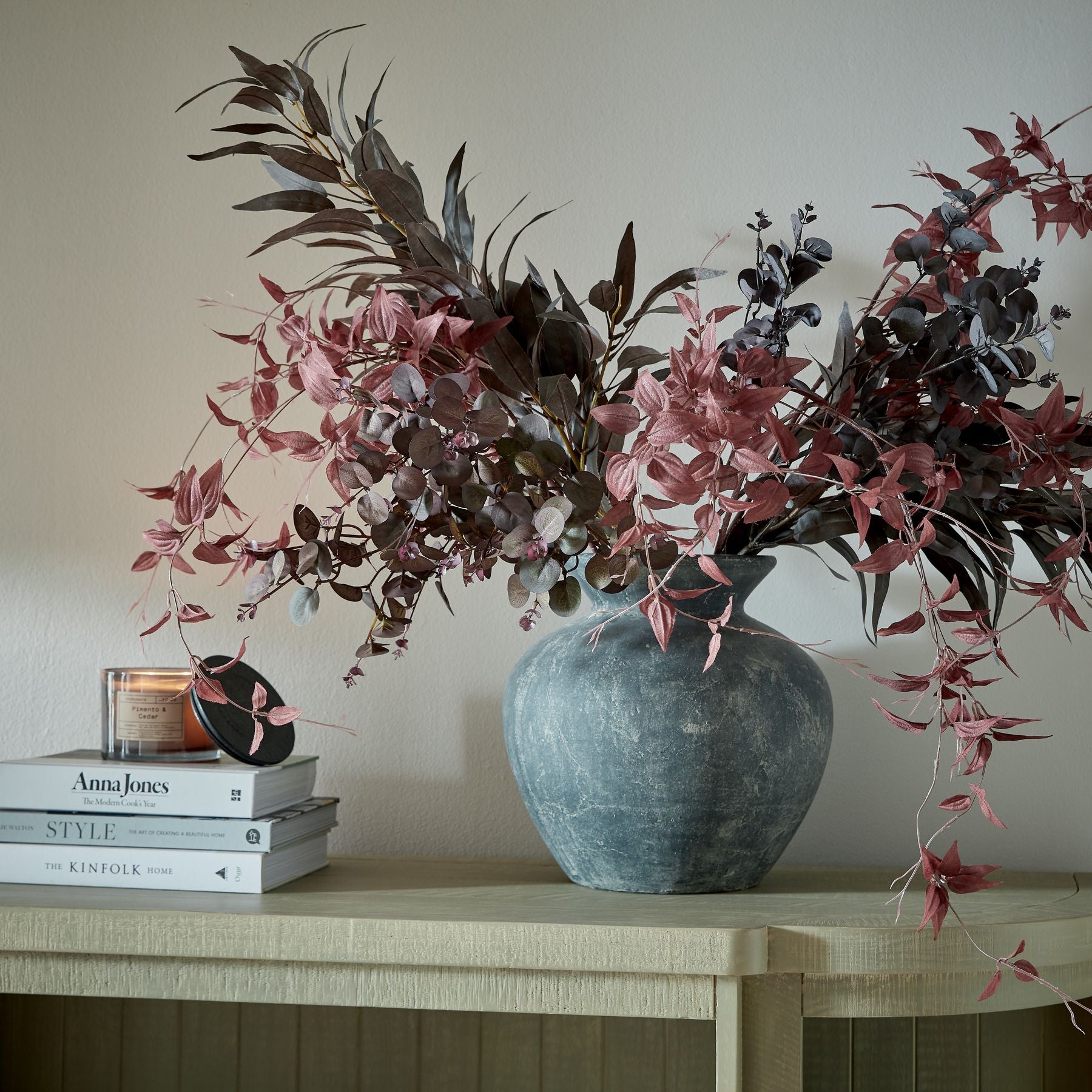 Burgundy Eucalyptus Stem