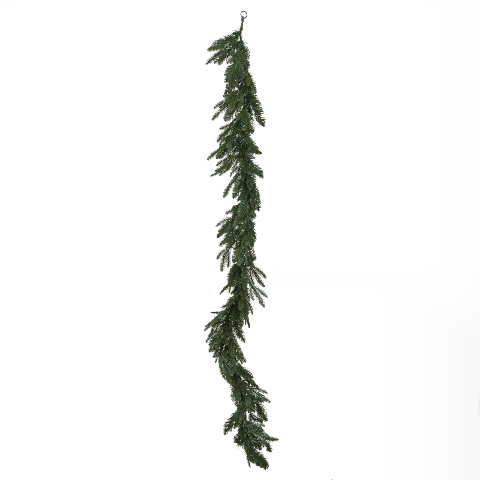 Pre-Lit Woodland Fir Christmas Garland with 200 LED Lights