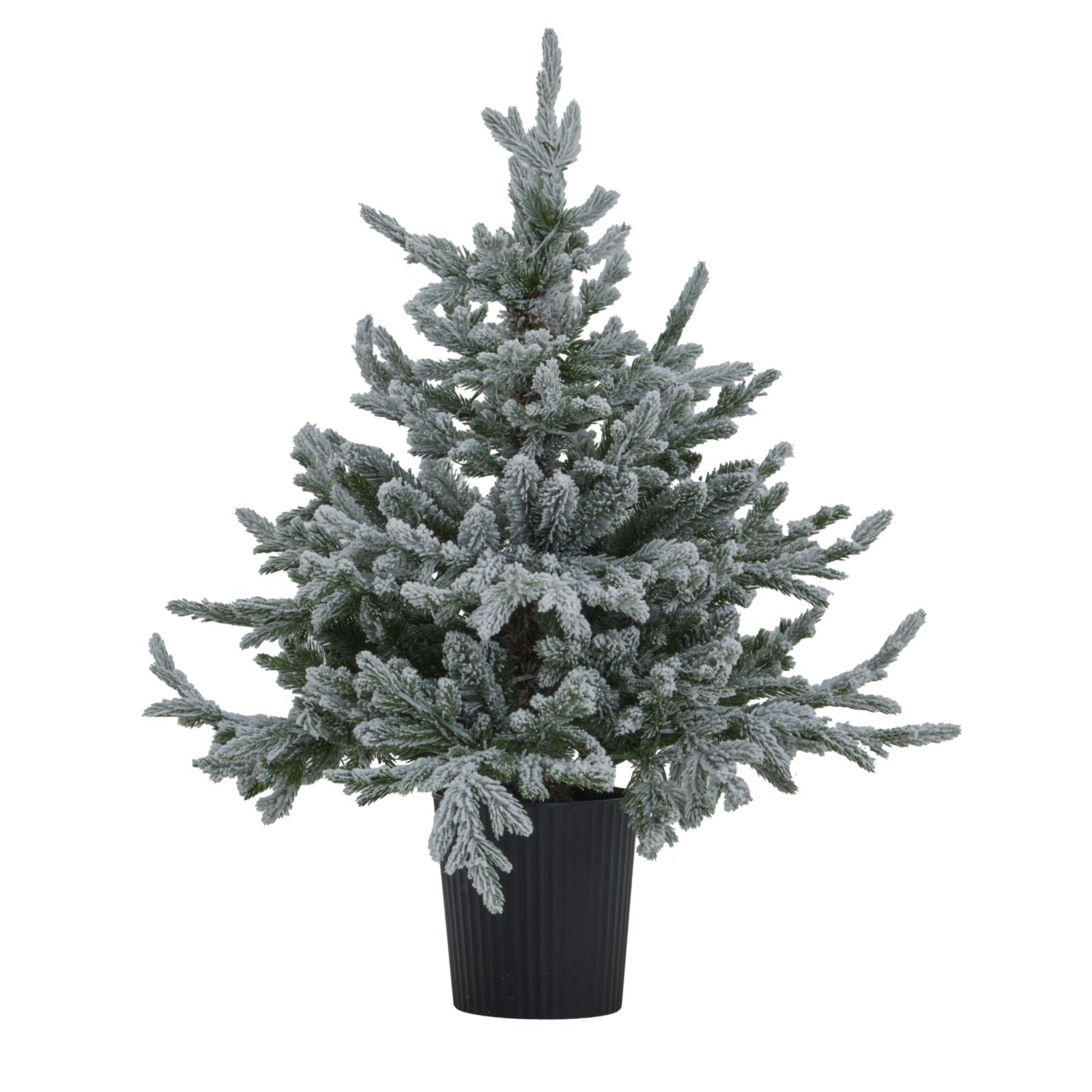 3ft Snow-Dusted Fir Pre-Lit Christmas Tree (300 Warm LEDs)