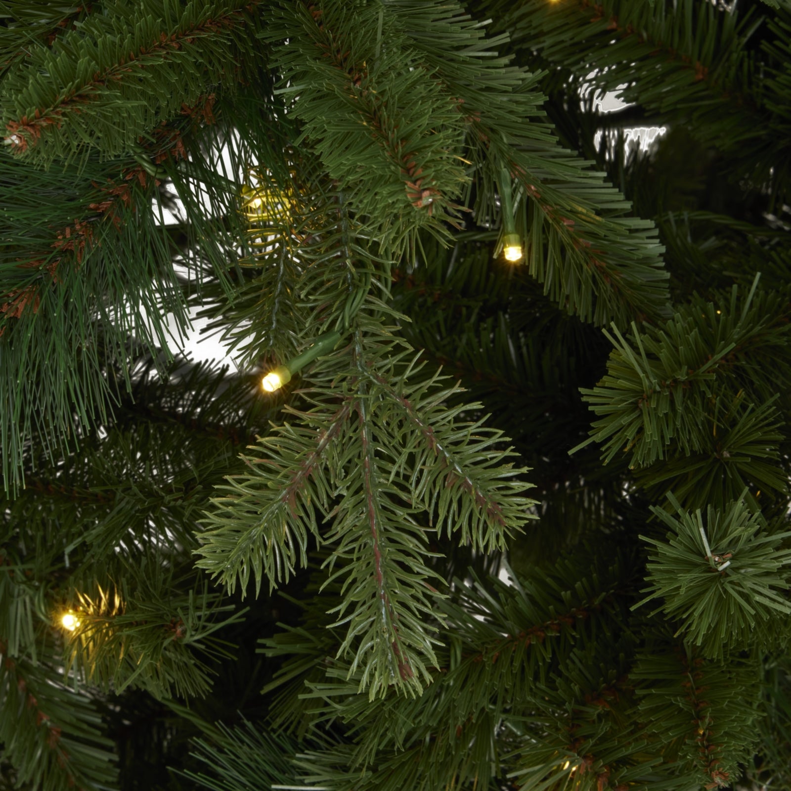 7ft Everra Green Forest Fir Pre-Lit 400 LED Christmas Tree