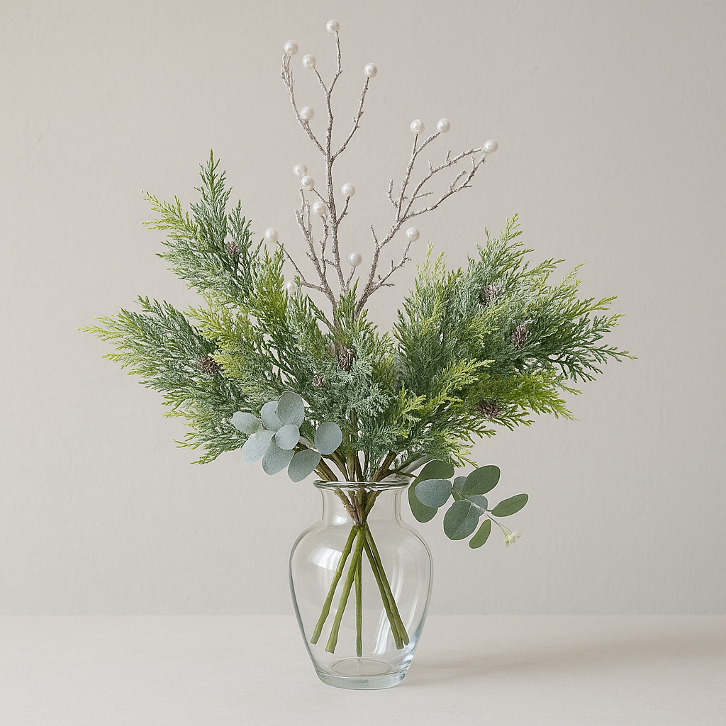 Pearl Frost Decorative Stem