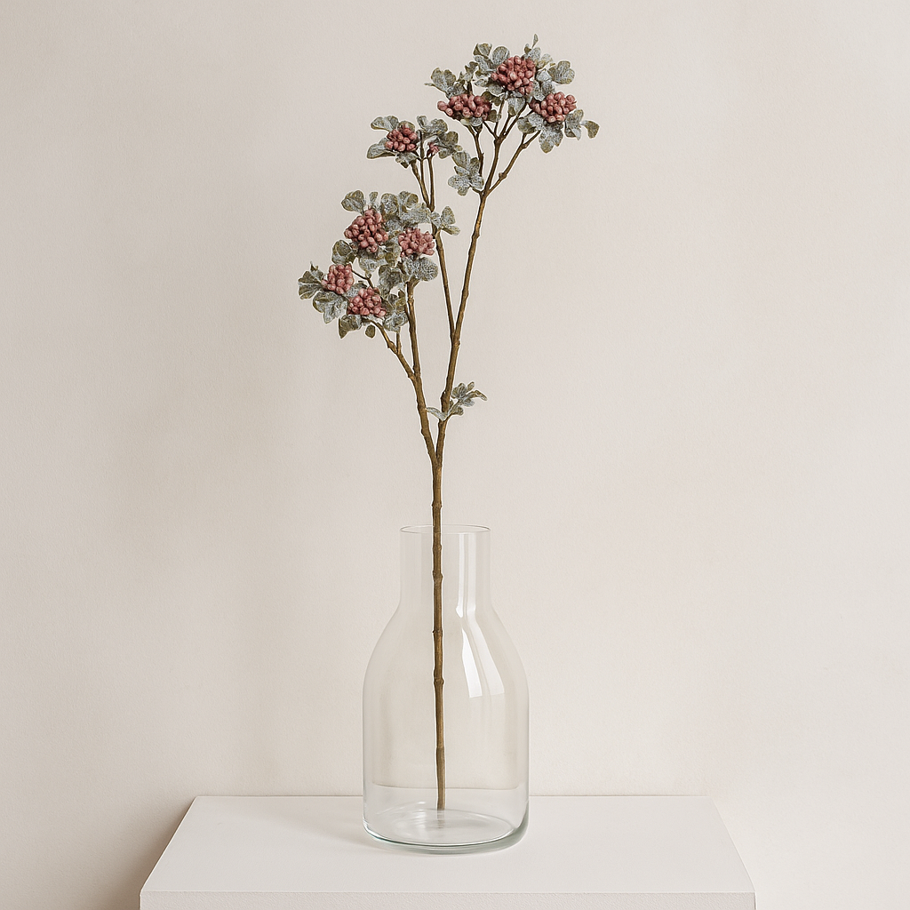 Frosted Blush Berry Stem