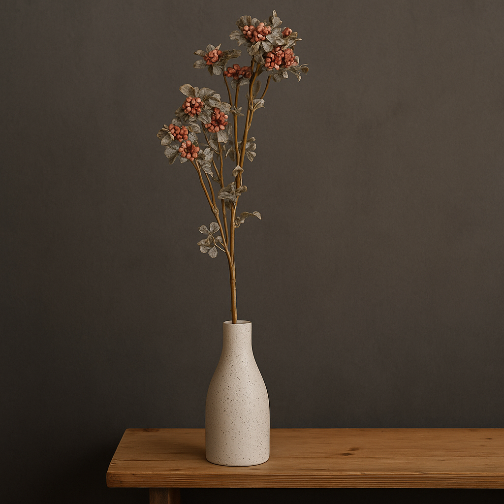 Frosted Blush Berry Stem