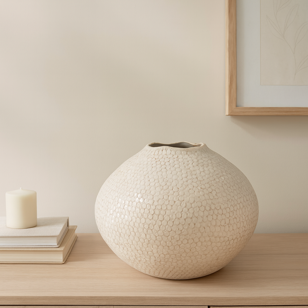 Zaffera Caldron Vase
