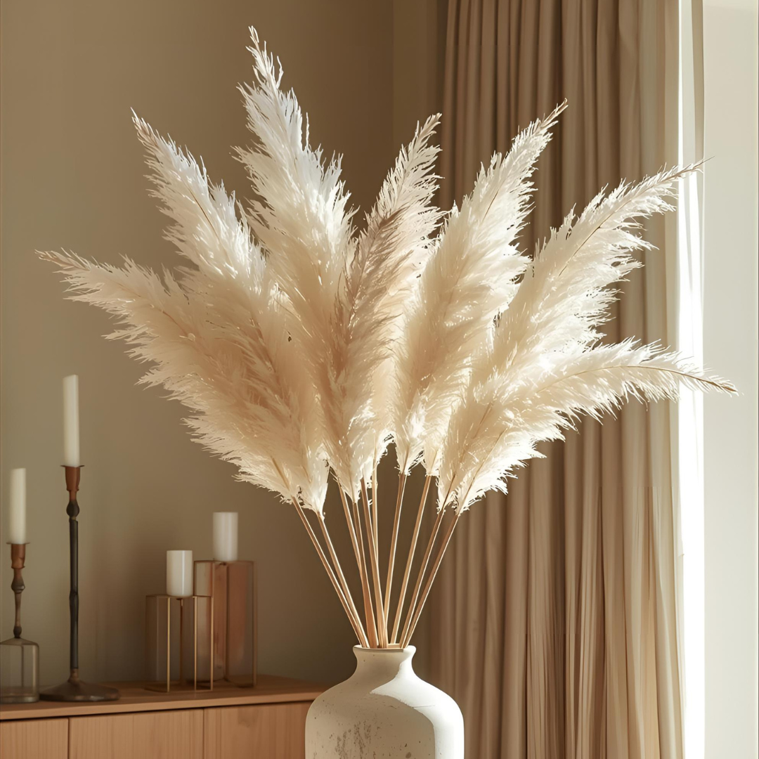 Celestia Bleached Pampas Stem