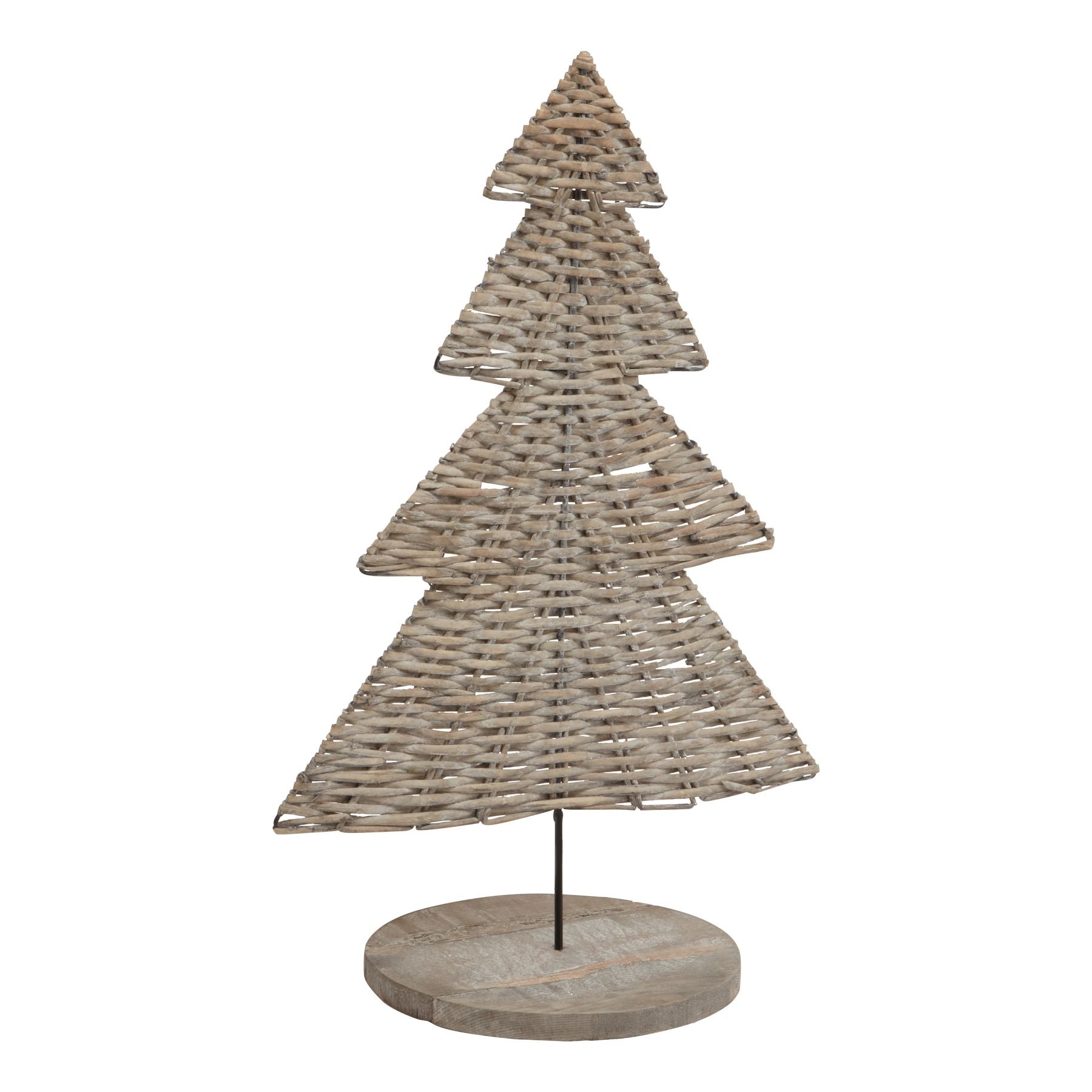 Large Wicker Tree Ornament