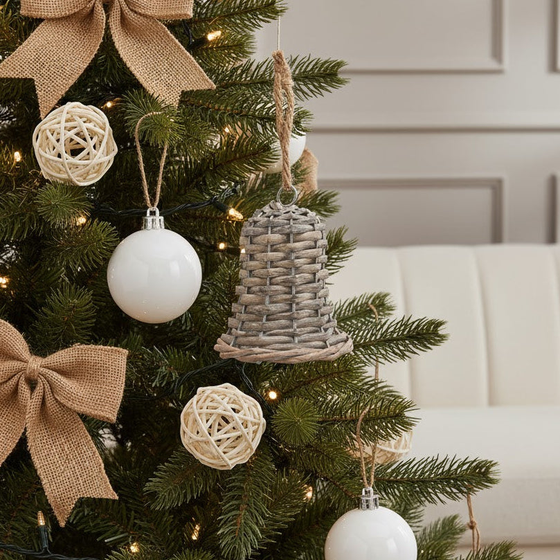 Natural Wicker Bell (Medium)