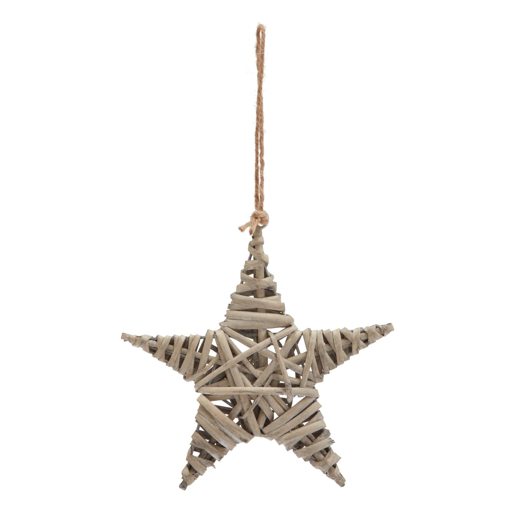 Natural Wicker Star (Medium)