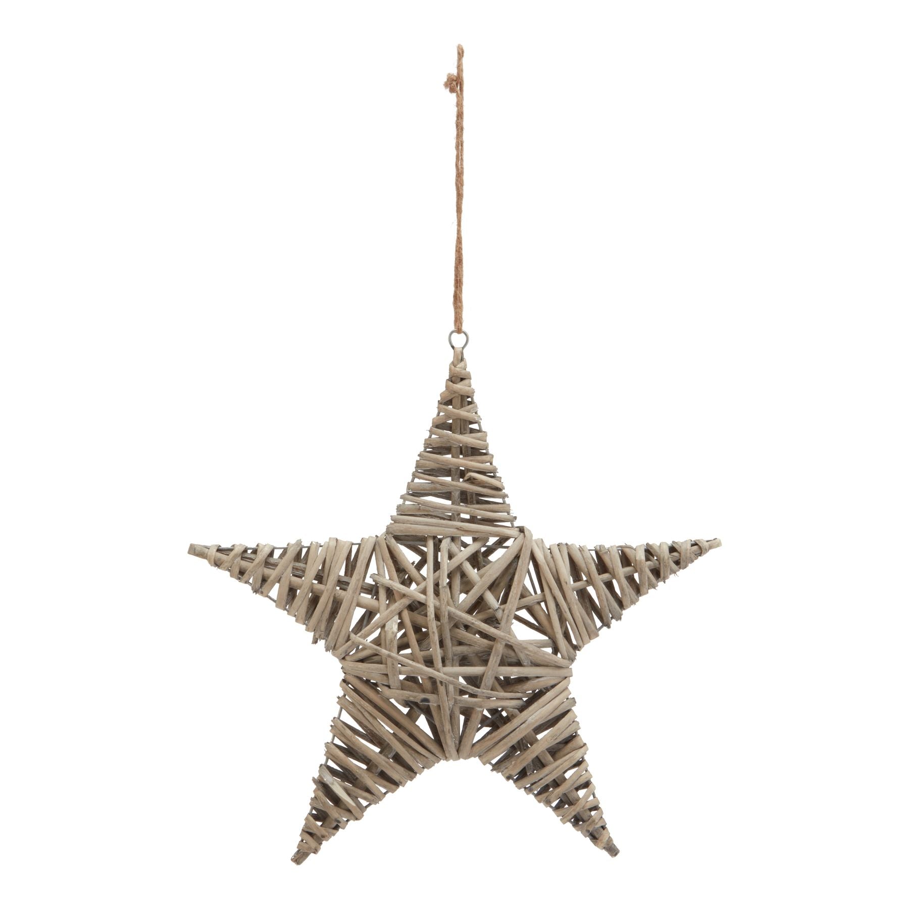 Natural Wicker Star (Large)
