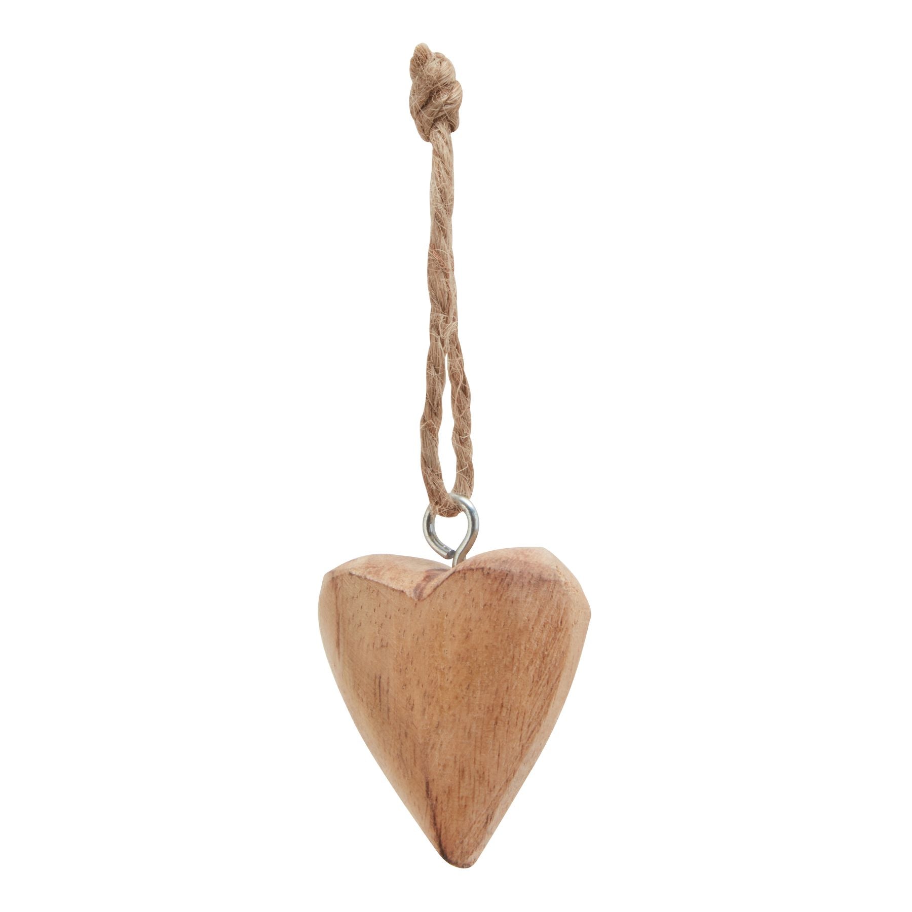 Natural Wooden Heart Ornaments - Set of 90