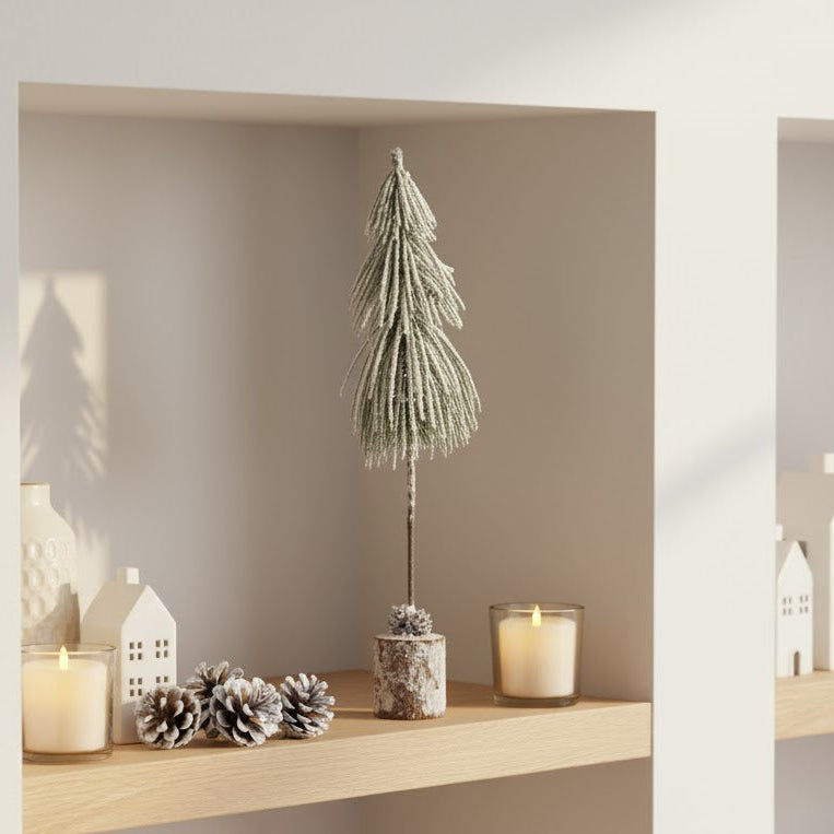 Frosted Alpine Tree Decoration